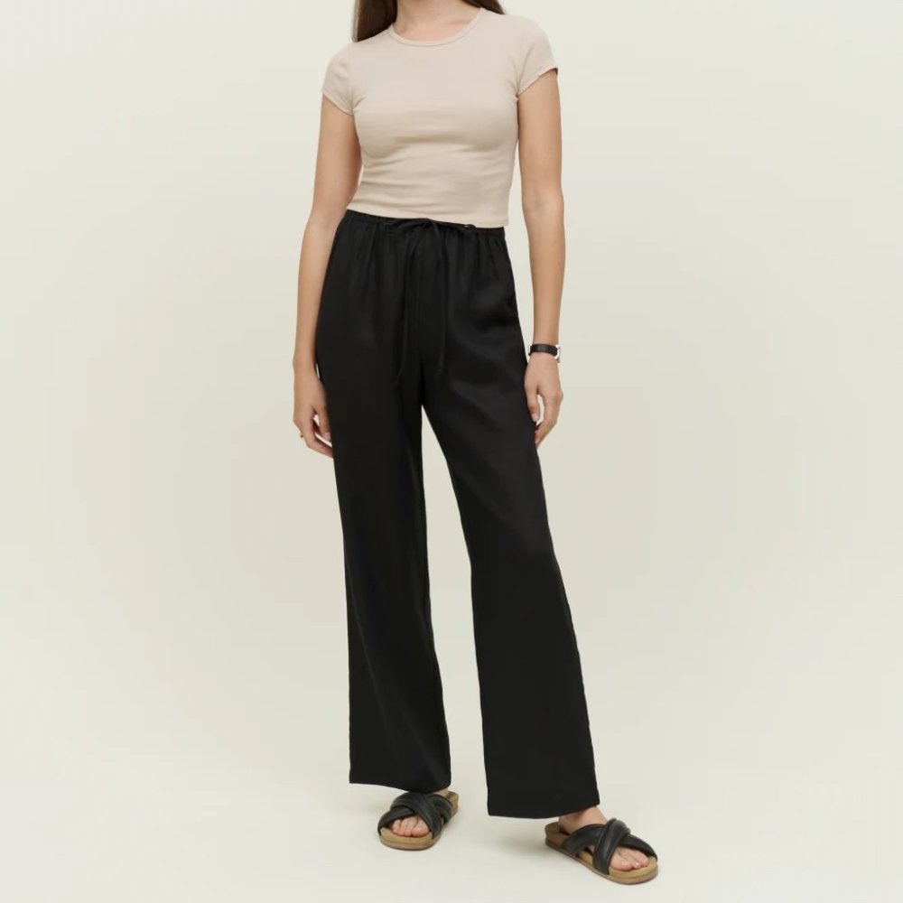 Reformation Olina Linen Pant